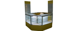 Kioscos e Islas de madera