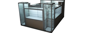 Islas y kioscos aluminio
