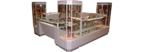 Islas y kioscos madera