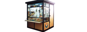 Islas y kioscos madera