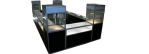Kioscos e Islas de madera